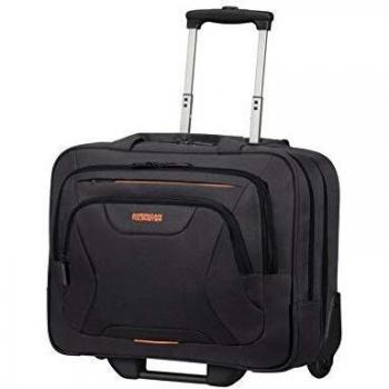 American Tourister At Work 15.6 Rolling Laptop Trolley with Garment Compartment Black/Orange