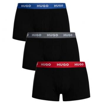 Baumwoll-Trunks im 3er-Set – HUGO Boxershorts, Größe XXL