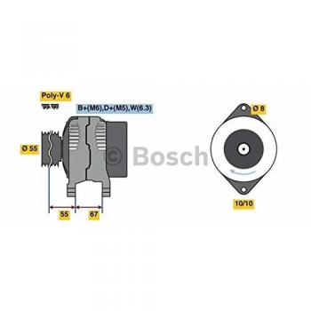 Motor Alternador BOSCH 986 080 900 – Compatibilidad Garantizada