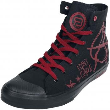 RED by EMP Walk The Line High Sneakers in Schwarz