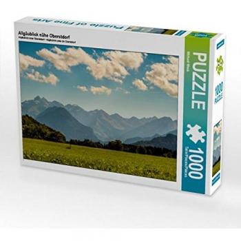 CALVENDO Puzzle Allgäublick nähe Oberstdorf 1000 Teile