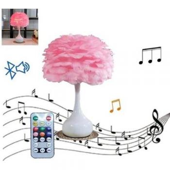 Comodino Luminoso RGBW – lampada a batteria con telecomando musicale