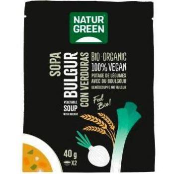 Naturgreen Sopa Ecológica Bulgur Con Verduras 40 G