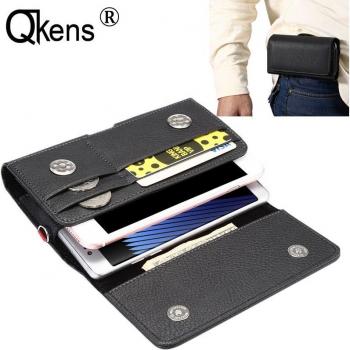 Men's Double Layer Waist Pack for iPhone XS MAX XR 6 7 8 and Samsung
