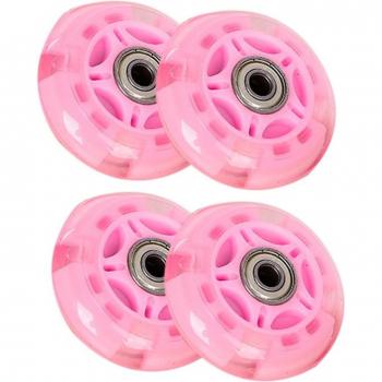 4Pcs Roller Skates with Flashing Lights