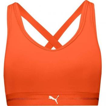 Sportovní podprsenka pro ženy Puma oranžová, L