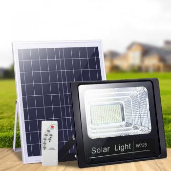 Éclairage solaire de pelouse 50W avec panneau et câble de 3 mètres