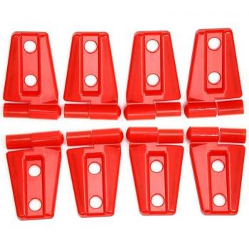 8Pcs Jeep Wrangler JK JKU Door Hinge Covers