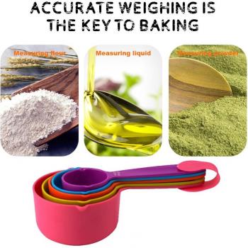 Plastic Measuring Spoon Set for Cooking