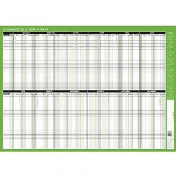 Q-Connect Staff Planner Unmounted 855x610mm 2018 KFSPU18