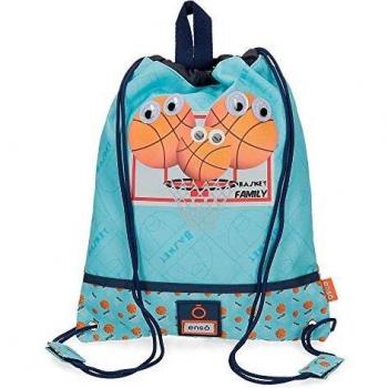Enso Basket Family Bolsa de Merienda para Niños Azul