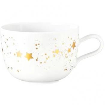 Seltmann Weiden Becher Liberty 0,38 l Milchkaffee Goldene Sterne