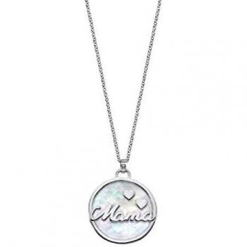 Collar Lotus Silver Mamá plata de ley y nácar