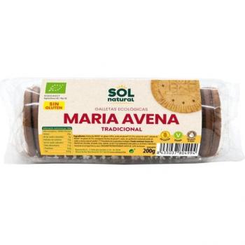 Galletas María de Avena Sin Gluten Tradicionales Bio 200g
