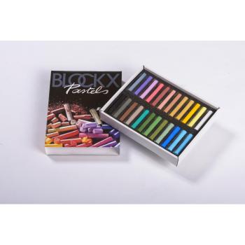 Pastels Blockx, Assortiment de 12 teintes pastel