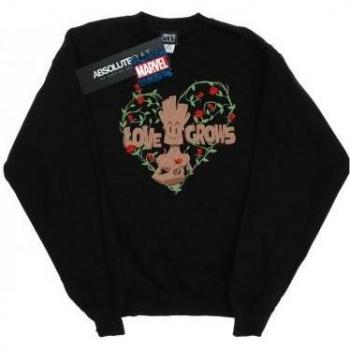 Ladies’ XL Groot Love Grows Marvel Sweatshirt – White