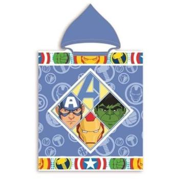Avengers Junior Poncho Bain Bleu