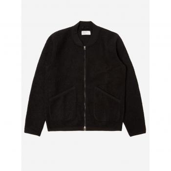 Universal Works XL Black Wool Bomber Jacket for Men