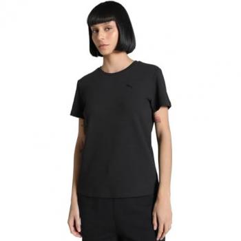 T-shirt donna regular fit nera XL Puma