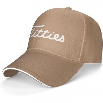 Titties Unisexe Casquette de baseball Sandwich pêche