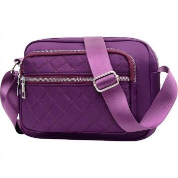 Sac de voyage urbain en nylon avec fermeture éclair