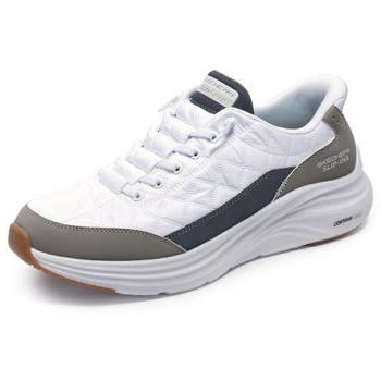Skechers Slip‑in Contour Foam 232619 Hombre (Blanco/Taupe)