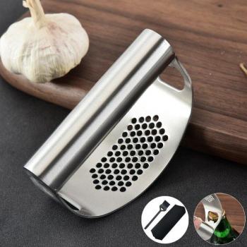 Outil de cuisine presse à ail en acier inoxydable 304