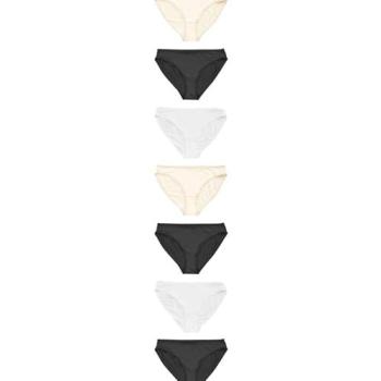 Next Damen Unterwäsche 7er-Pack in Schwarz/Weiß/Nude