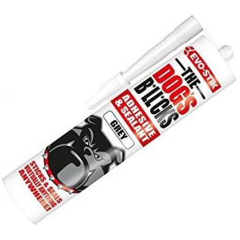 Evo-stik The Dog's B*ll*cks Multipurpose Adhesive & Sealant Grey 290ml