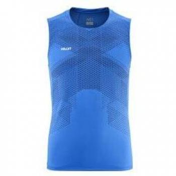 T-shirt senza spalle Millet blu profondo