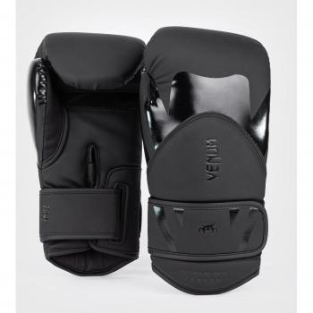 Venum Challenger 4.0 Boxhandschuhe – Schwarz/Schwarz 8 oz