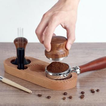 Soporte de Madera para Distribuidor de Café