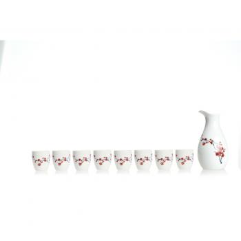 Ensemble de verres à liqueur en céramique