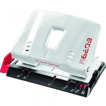 Maped Office Advanced White 20-Sheet Hole Punch