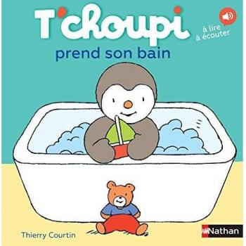 T'choupi prend son bain
