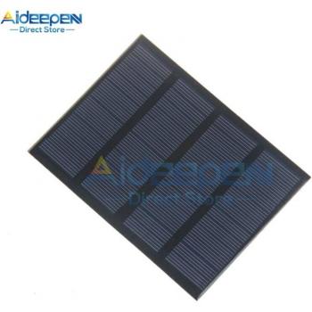 Tragbares Solarpanel 12V 125MA 1,5 W für Mini-Solar-Systeme
