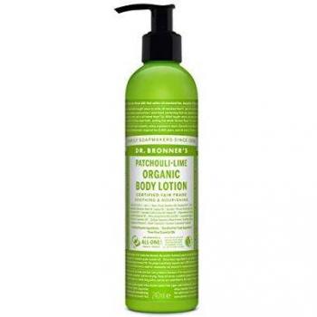 Locion Corporal Pachuli y Lima Vegan 240ml Dr. Bronners