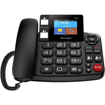 Onestyle Opal Tischmobiltelefon Schwarz mit WiFi und Dual-SIM für Senioren