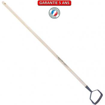 Grattoir Lame 14 cm – Manche 130 cm – Gris Algue – Marque Perrin