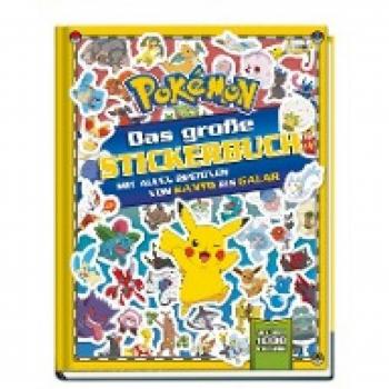 Das grosse Stickerbuch mit allen Regionen von Kanto, Libro per bambini di Nina Kavelar, Panini, Pokémon