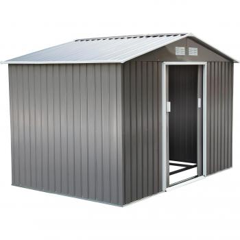Abri de jardin double porte coulissante