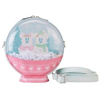 Loungefly Disney Mickey & Friends Winter Snowglobe Crossbody Bag