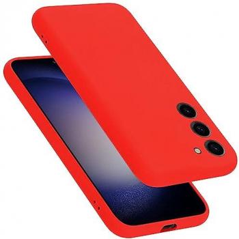 Cadorabo Hülle „Red Liquid“ – TPU‑Schutz für Samsung Galaxy S23