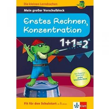 Mein großer Vorschulblock Erstes Rechnen, Konzentration