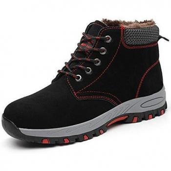 TitanGuard Work Footwear – Steel Toe, Water‑Resistant, Wide Fit, No‑Slip