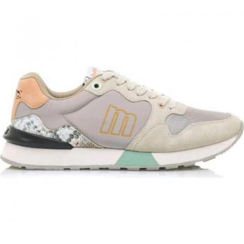 Roupão de Exercício Mulher MTNG Zapatilla Casual Nole Mustang 69441-C53885 Branco