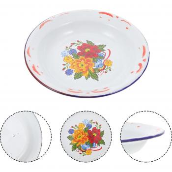 Enamel Snack Serving Tray