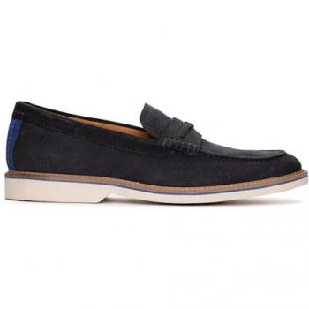 Clarks Atticus LTSlip Slip-On Sneaker Dunkelblau