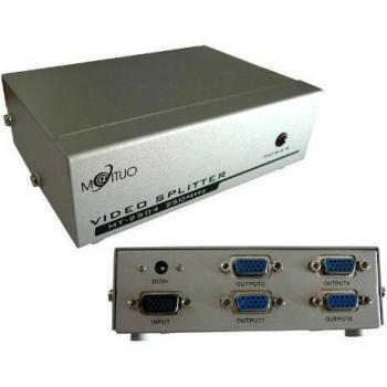 Répartiteur VGA 4 Ports 250MHz