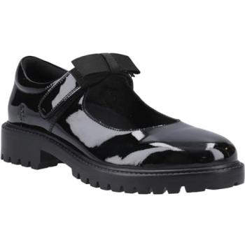 Senior Size 5 Black Patent Bow Fashion Loafers